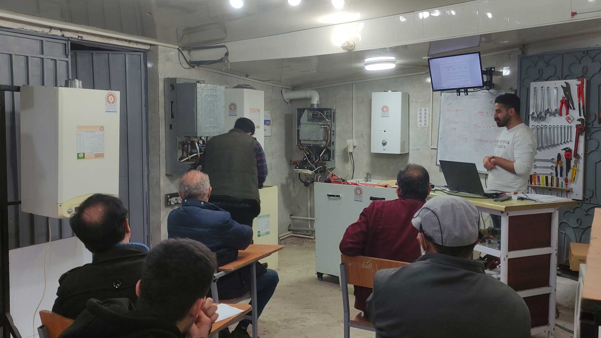 آموزش نصب و تعمیرات پکیج در رشت