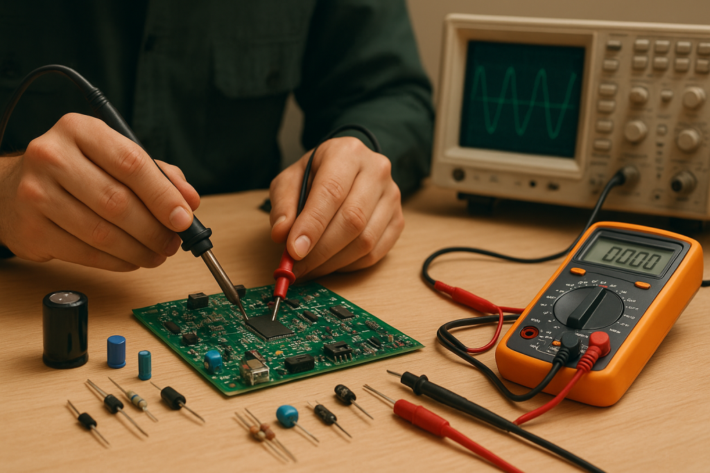 دوره الکترونیککار صنعتی در رشت