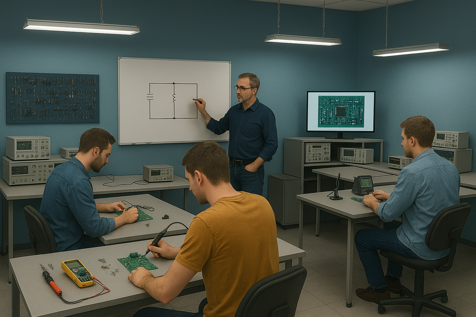 آموزش الکترونیک صنعتی رشت